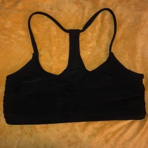 Target Xhilaration Black Sporty Scoop Bikini Top!